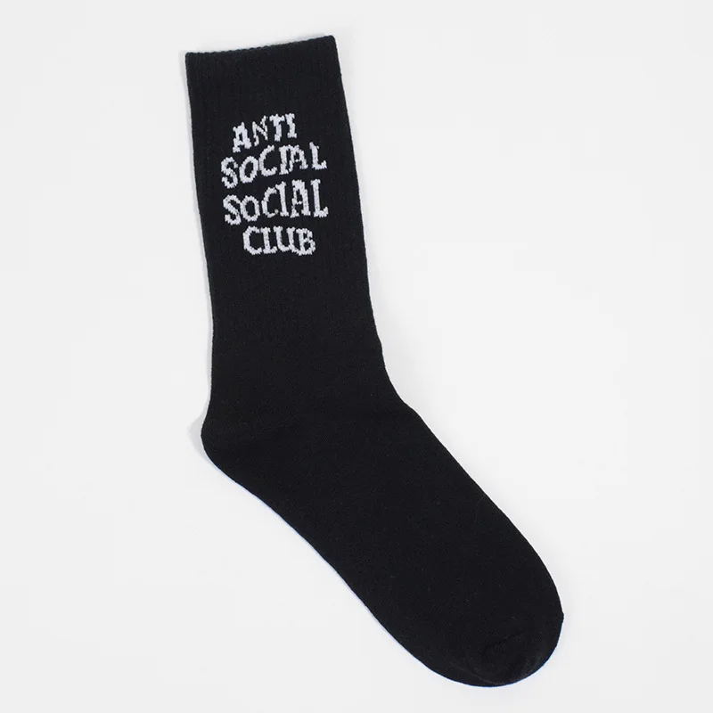 Undefeated Anti Social Social Club Socks Skate Board Hip Hop  Ankle Sock Women