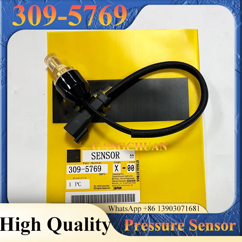 309-5769 3095769 Drucksensor für Caterpillar E345C E349 E350 E375 Bagger-Drucksensorschalter 309-5768 3095768