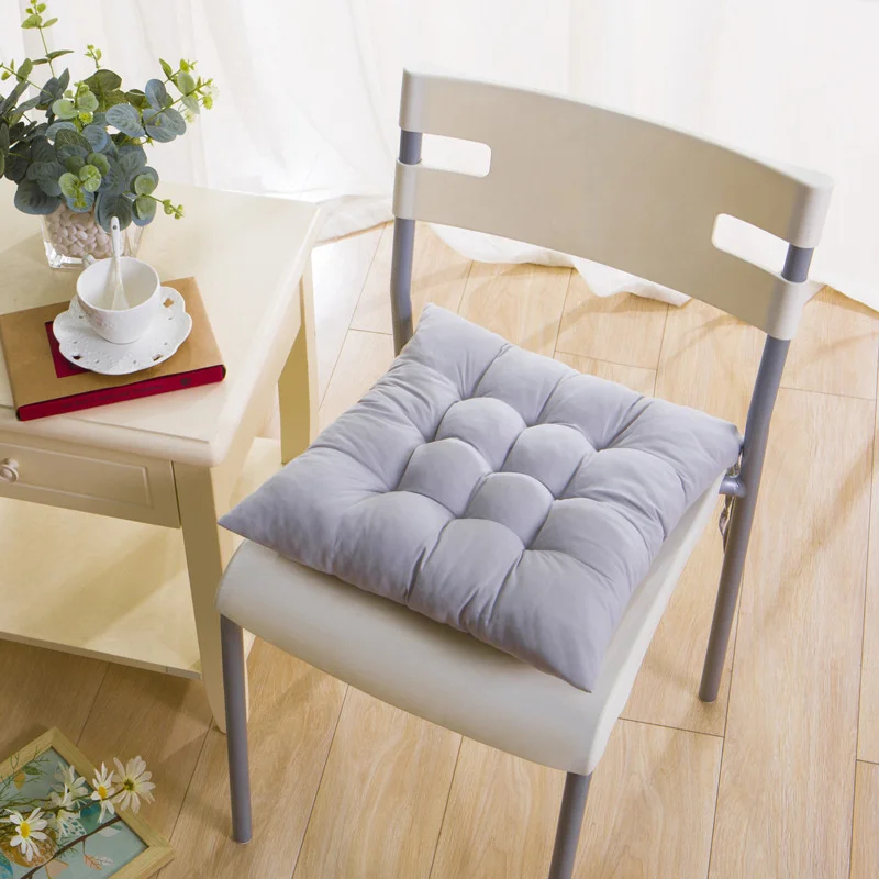 40x40cm Thick Square Seat Cushion, Washable Seat Cushion for Dining Chairs, Office Chairs, and Computer Chairs Butt Pad