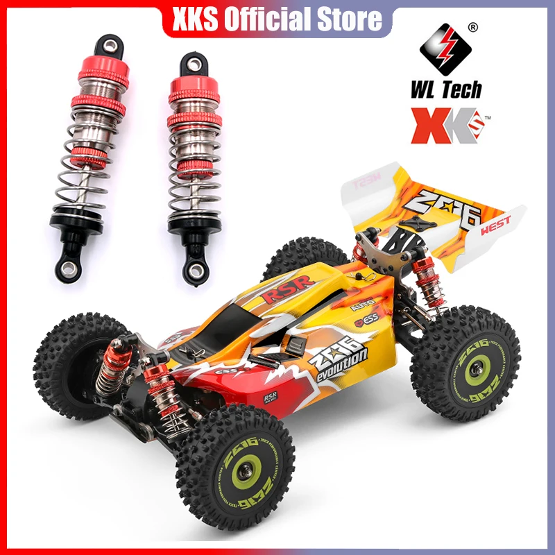 Wltoys XK 144001 124016 124017 124018 124019 144010 amortyzator wysokiej prędkości Off-drogowe ze zdalnym sterowaniem akcesoria samochodowe