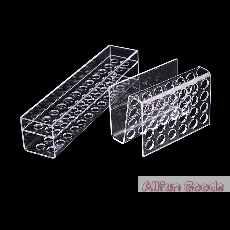 Eyebrow brush tube display stand Eyelash brush storage bracket tweezers Holder Acrylic Beauty Makeup Tools Eyelash Planting