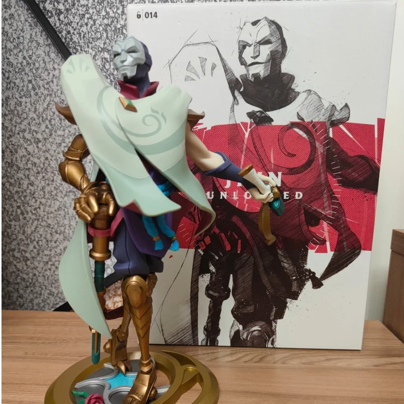 

100% original box 22CM LOL large Khada Jhin original game Figure model collection decoration toy gifts