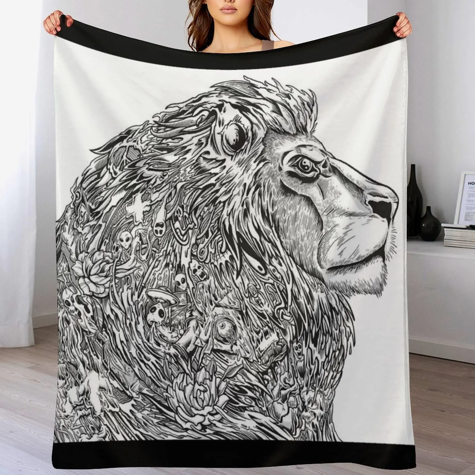 Pop Evil 2 Throw Blanket Air Conditioner Soft Blanket for Office Home