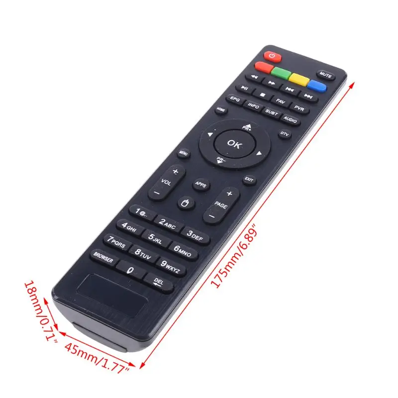 Remote Control For DVB-T2 DVB-S2 DVB Android for Smart Box IPTV Media Player