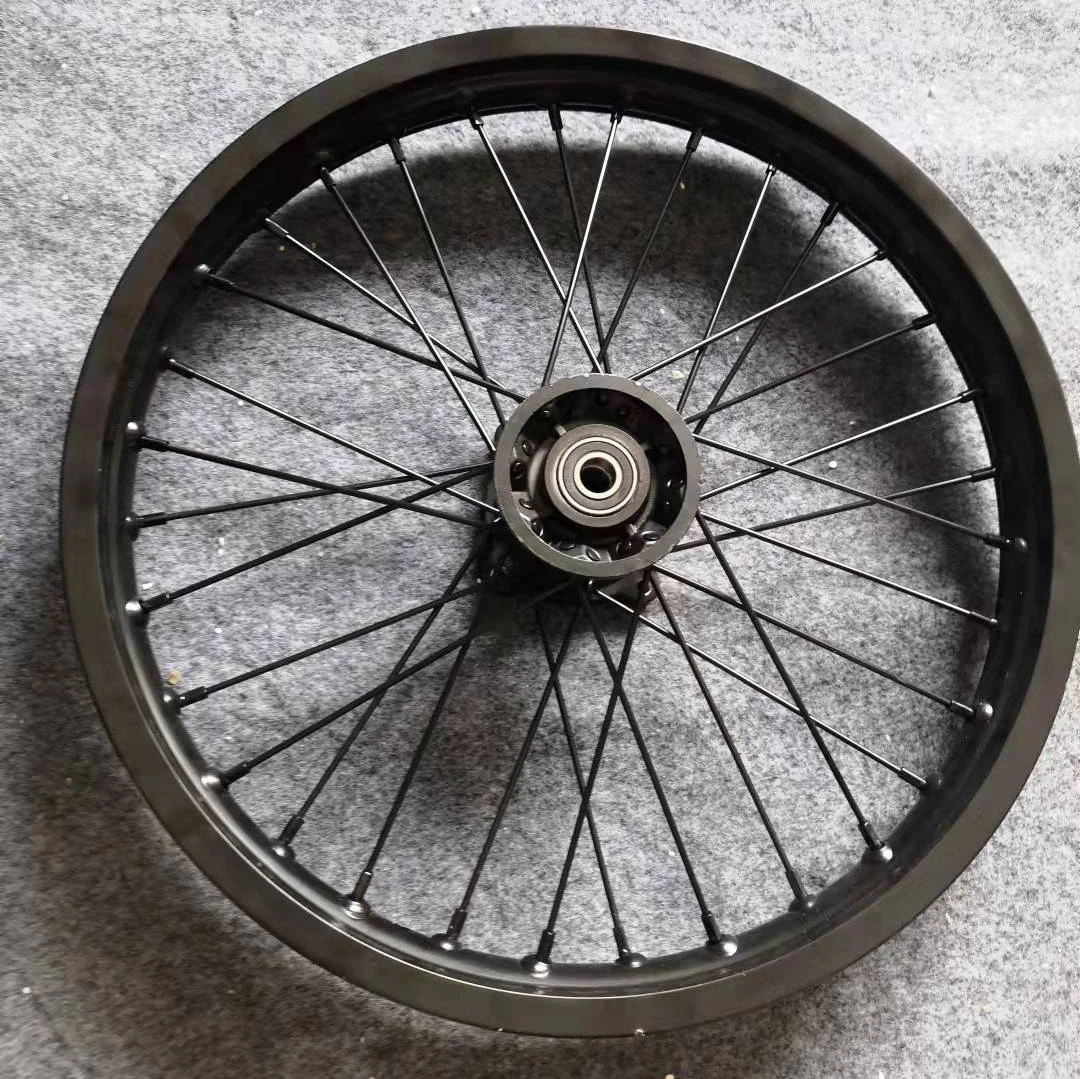 Ebike 17*1.6 17*1.85 17*2.15 Motorcycle Front Wheel with 110x15mm hub Front Moped Wheel