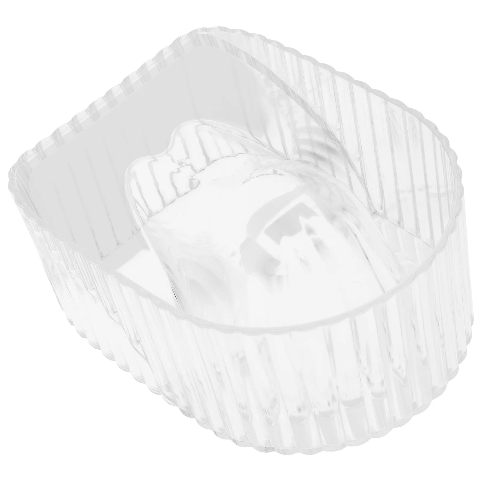 Cuenco de manicura acrílico de mano de obra fina para tratamientos nutricionales de uñas, suministros de salón para el hogar, cuenco para remojo de uñas, cuencos para remojar las manos