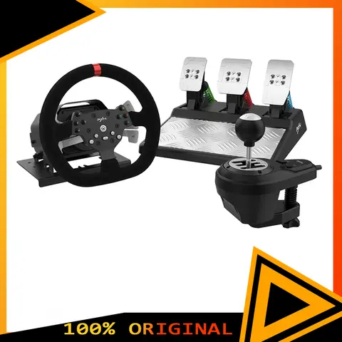 Pxn V10 volant contrôleur de jeu filaire Force 900 Rotation jeu volant pour Ps3/Ps4/Switch/Xbox homme cadeaux personnalisés