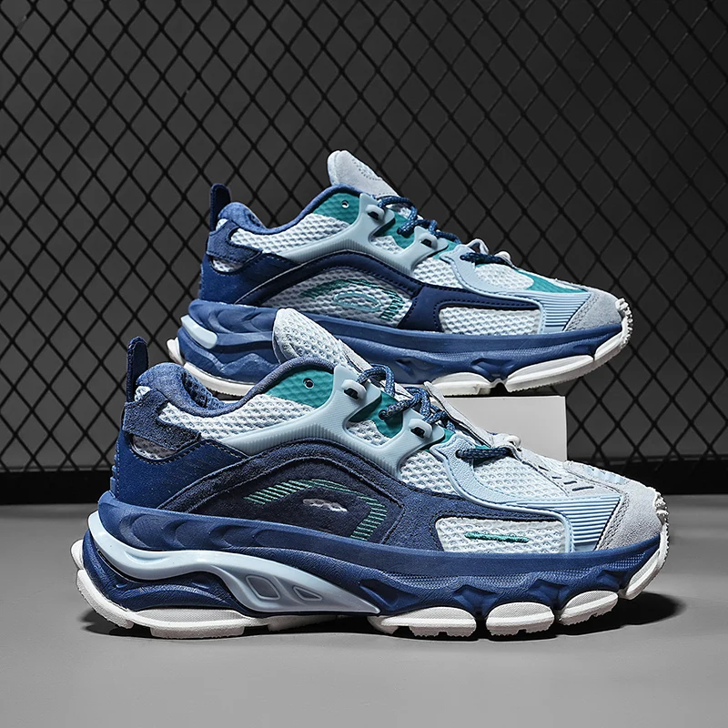

2025Summer Breathable Lightweight Comfortable High-Quality New Dad Shoes Trendy Casual Sports Men's Shoes39-45