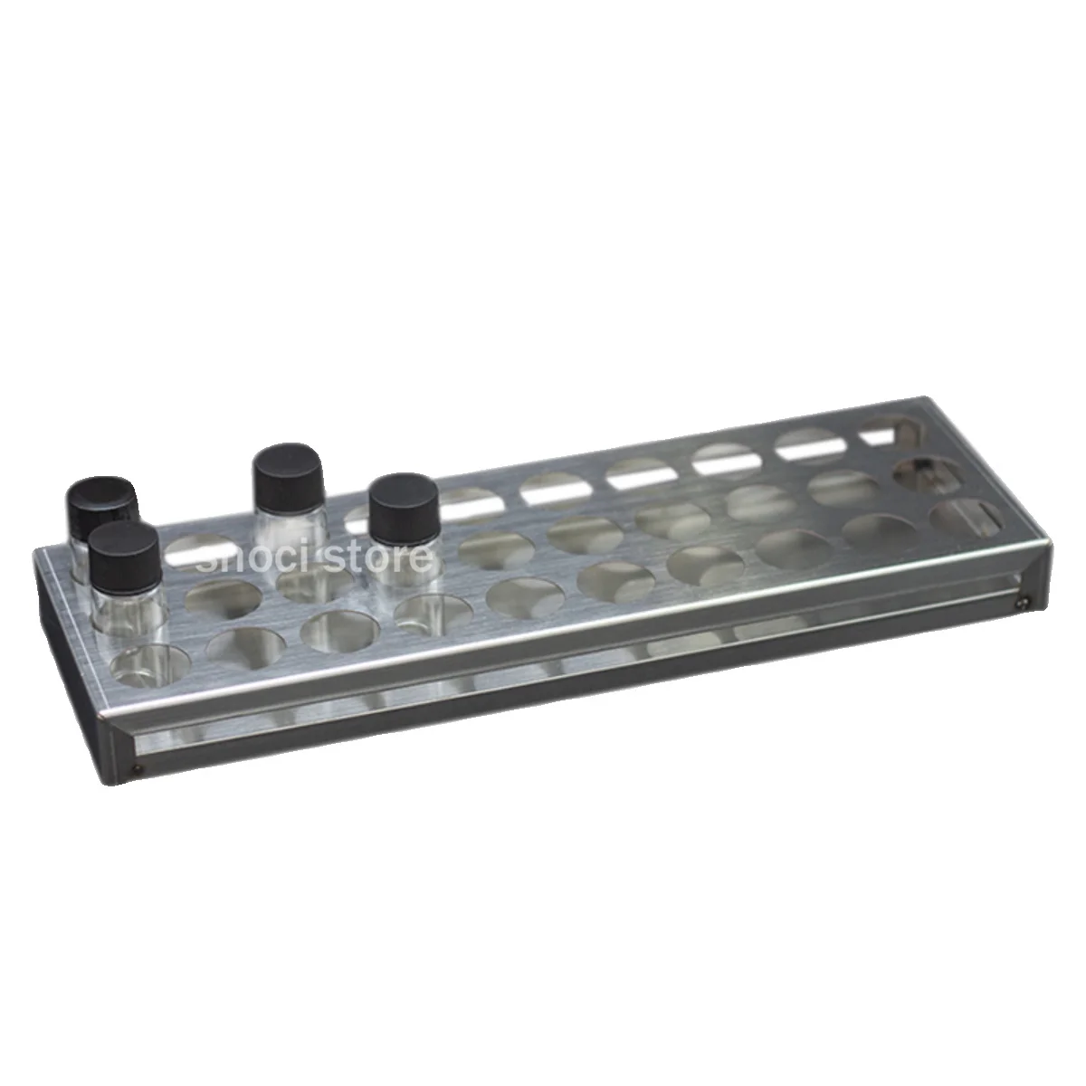 Lab Stainless Steel Test Tube Holder colorimetric tube rack centrifuge tube Stander for school experiment Test Tube Rack