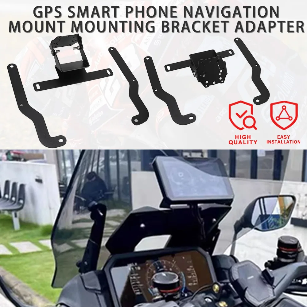 

New For Yamaha TMAX T-MAX 560 2022-2025 2024 2023 T-MAX560 TMAX560 Motorcycle GPS Smart Phone Navigation Mount Bracket Holder