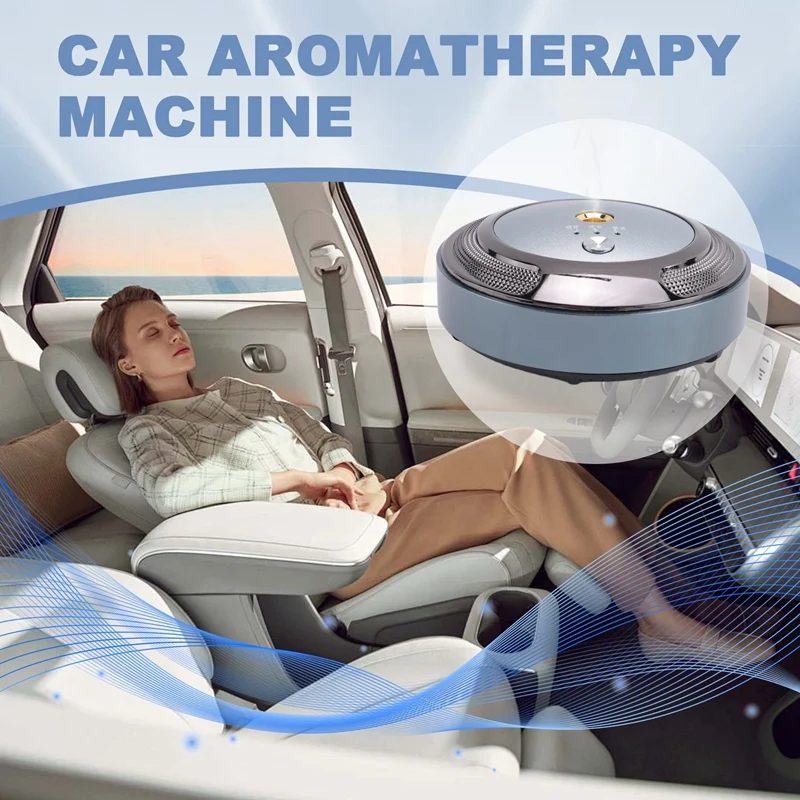 TAIGH-Car Air Freshener Smart Car Aroma Diffuser Cars Intelligent Aromatherapy Instrument Car Air Purifier Fragrance