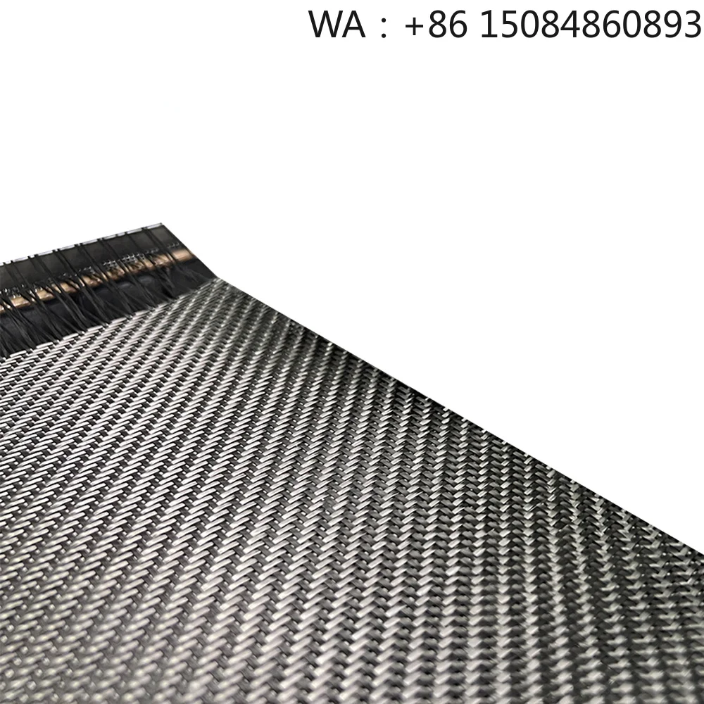 

3K 200GSM 2x2 Twill Carbon Fiber Fabric Roll, high density woven cloth for industrial reinforcement and composite molding produc