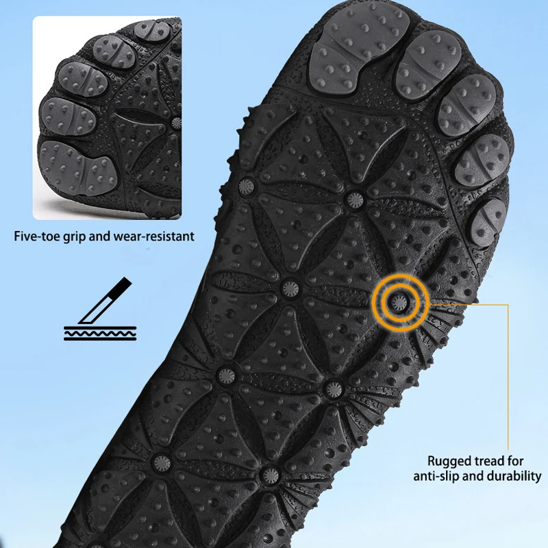 EOCENE Men Women Couple Quick-dry Swimming Beach Wading Fitness Hiking Cycling Fishing Sports Aqua Shoes Outdoor Water Sneakers