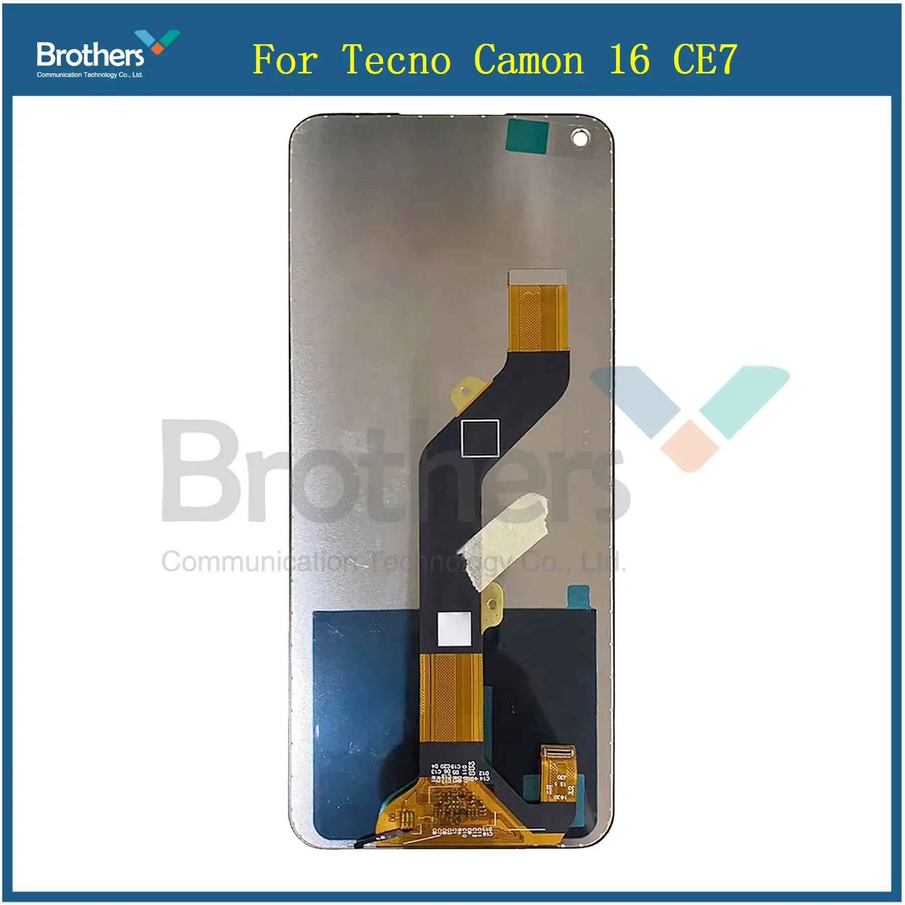 

CE7 CE7j CE9h 100% Test Lcd For Tecno Camon 16 Display Touch Screen Digitizer Panel Assembly