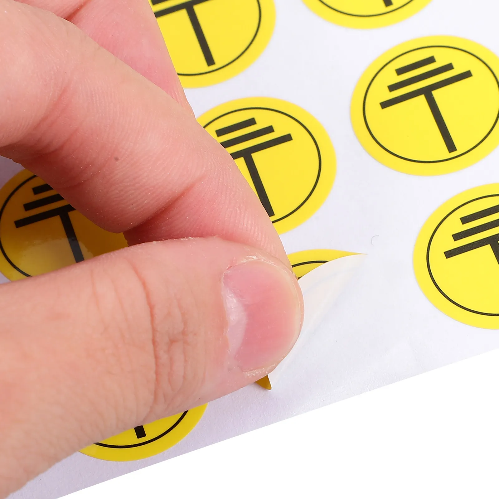 1Set Grounding Caution Stickers Paper Safety Warning Labels for Electrical Equipment Electric Panel Decals Safety Stickers