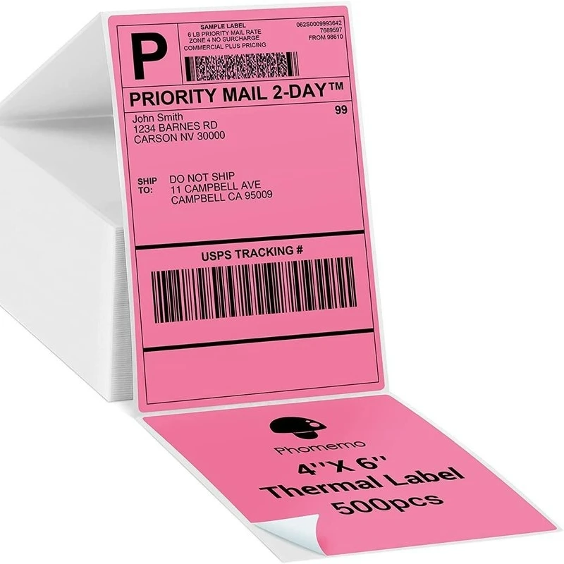 500-etiquetas-adhesivas-termicas-para-envios-4x6-a6-para-impresora-de-etiquetas-portatil-phomemo-pm-241bt-d520bt-246s