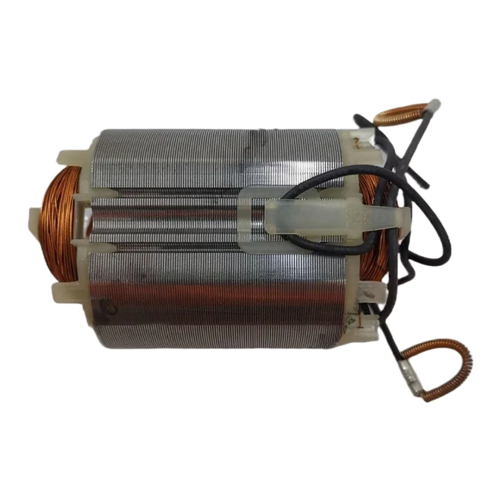 Replacement Stator Stator Coil For Wood Cutting Metal Material Silver Finish Unused Condition Compact Size High Durability