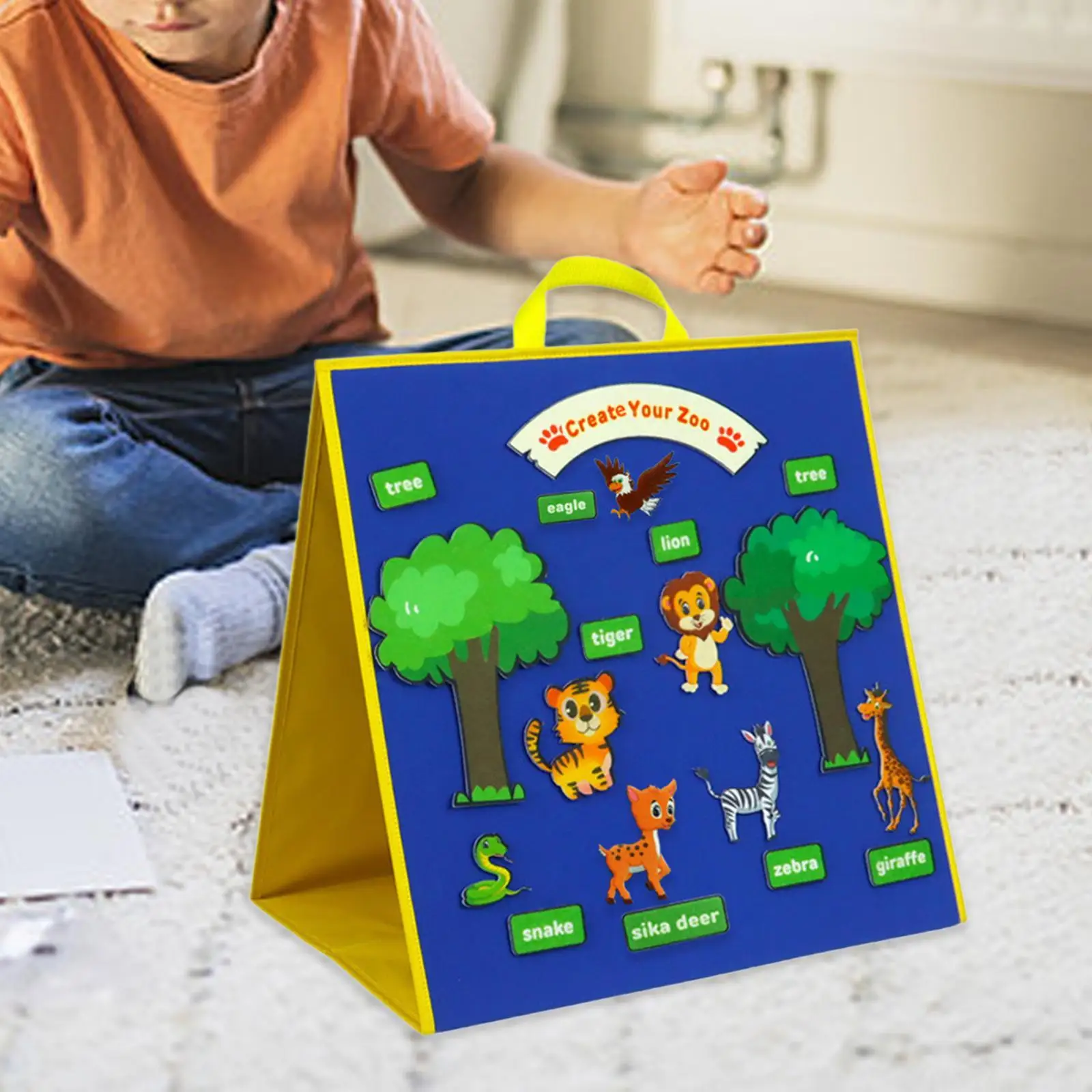 

Story Felt Board Wear Resistant Bulletin Board for Study Room Apartment Shop
