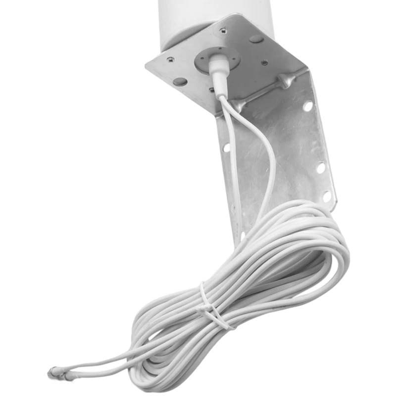 เสาอากาศ WiFi 4G LTE antena SMA 12Dbi OMNI antenne ชาย5เมตรสายคู่2.4GHz สำหรับ B315 E8372เราเตอร์ ZTE