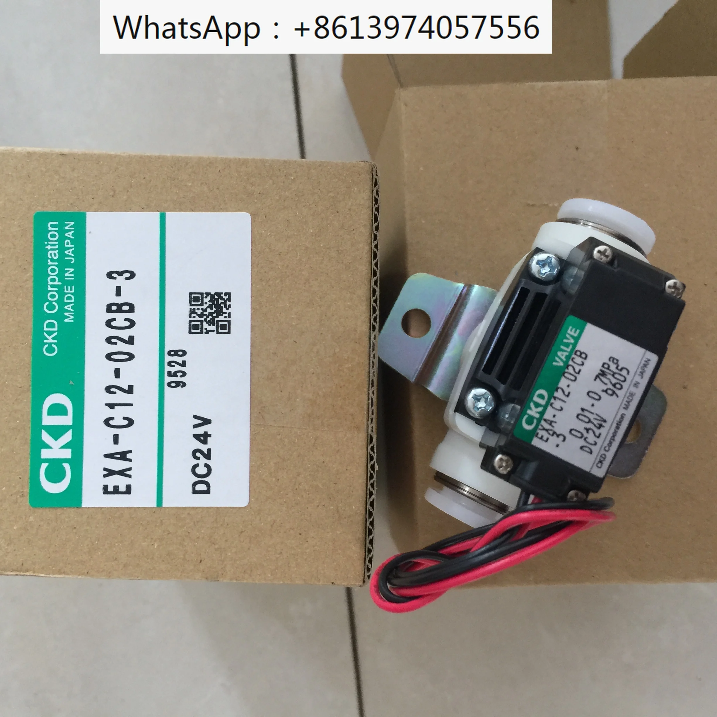 Original CKD solenoid valve EXA-C10-02HSB-3 EXA-C12-02CB-3-DC24V brand new and genuine