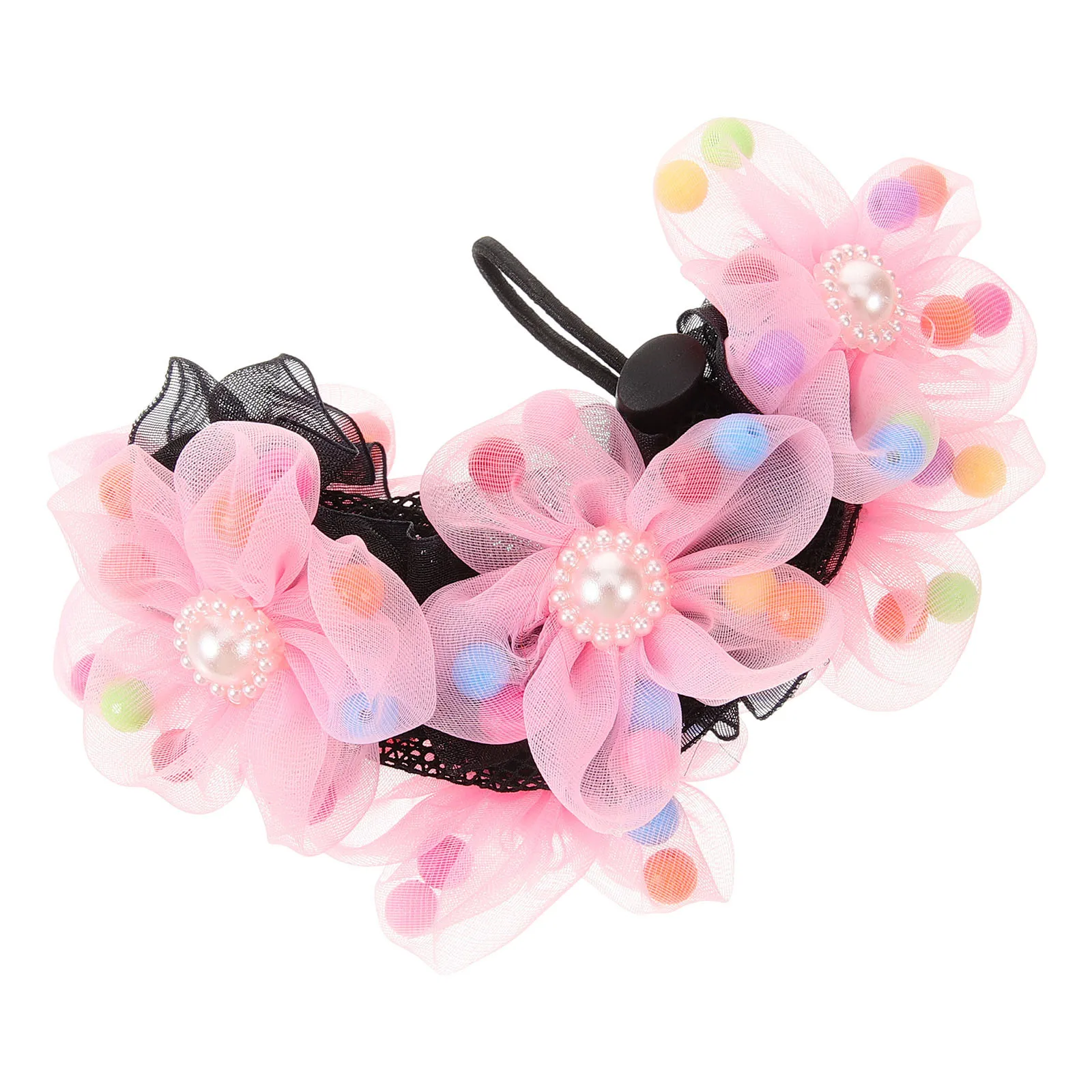 

BelliFFY Ballet Hair Net for Girls Women Lightweight Dance Accessory Cute Bow Headband Cover Stylish Costume Kit 8-12 Years