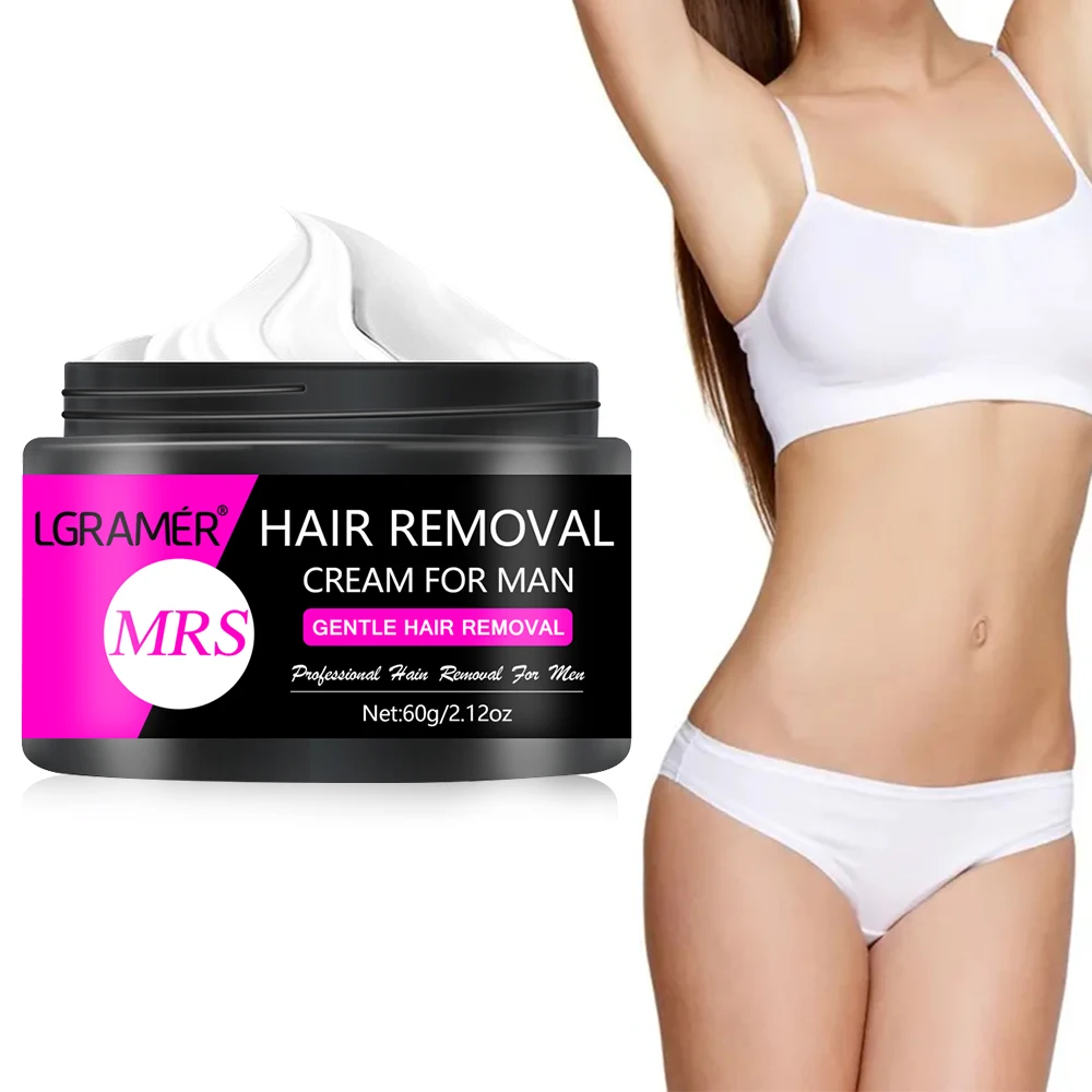 Painless Hair Removal Cream for Armpits, Body, and Leg Hair Non Irritating Health Beauty Hair Removal Body Cream Care for Women