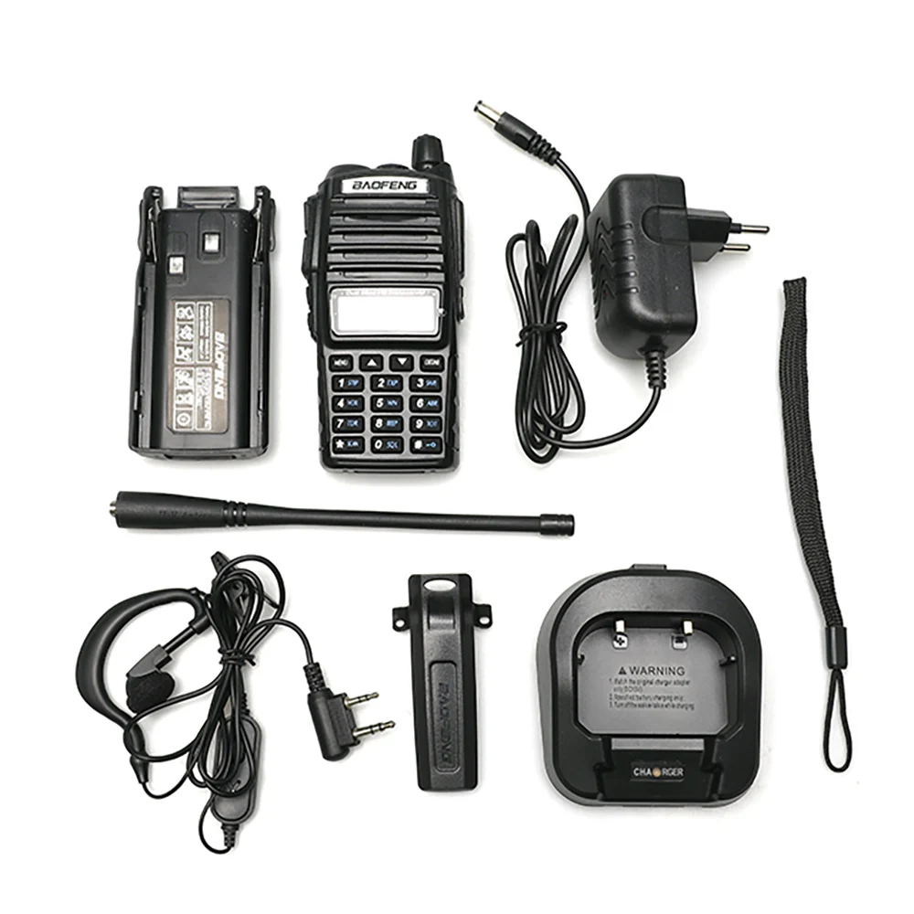 Radio Communication Baofeng Bofeng UV-82 Dual-band Intercom Ham Ptt Ultra High Frequency 8w Two-way Radio Handheld UV 82