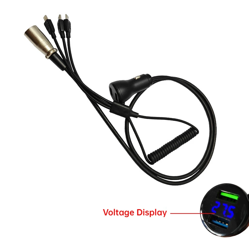 

USB Lithium Battery Universal Charging Plug Electric Vehicle Fast Charging Port Conversion Cable Conversion Head Output Cable