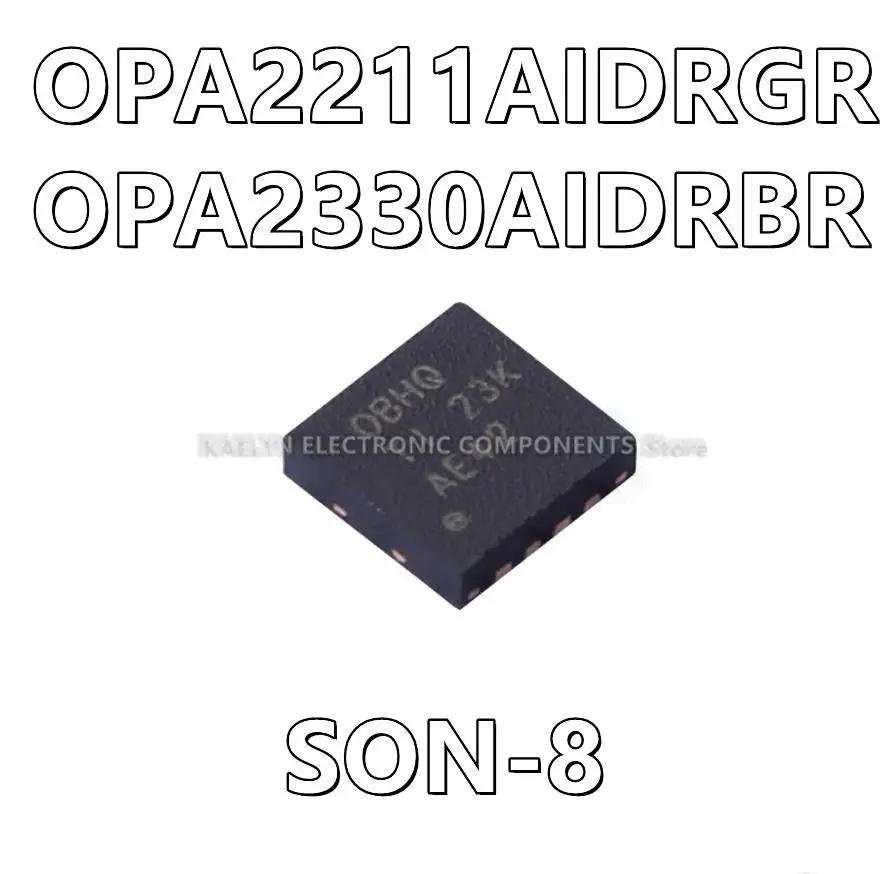 

10Pcs/lot OPA2211AIDRGR OPA2211 OBHQ OPA2330AIDRBR OPA2330 OCGQ General Purpose CMOS, Zero-Drift Amplifier 2 Circuit 8-SON