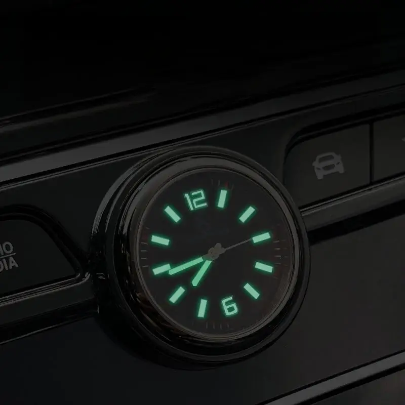 Suitable for Mercedes-Benz E-Class E300L C260L GLC260L Car Central Control Clock Watch C200L Car Interior Decoration Accessories