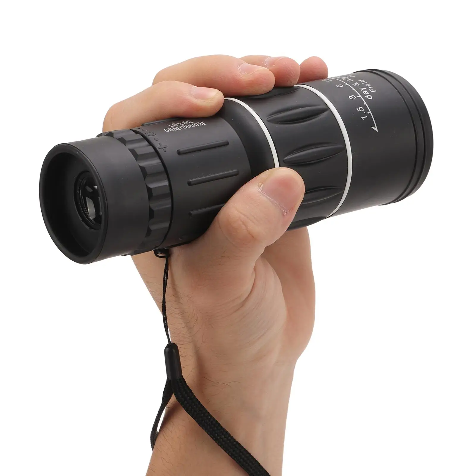 16x52 Prism Monocular Telescope Portable for Outdoor Use