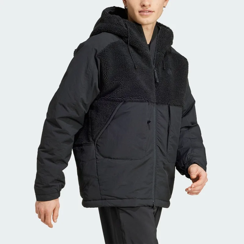 Adidas CITY ESCAP J Men's Splicing Warm Cotton Clothing IS9053