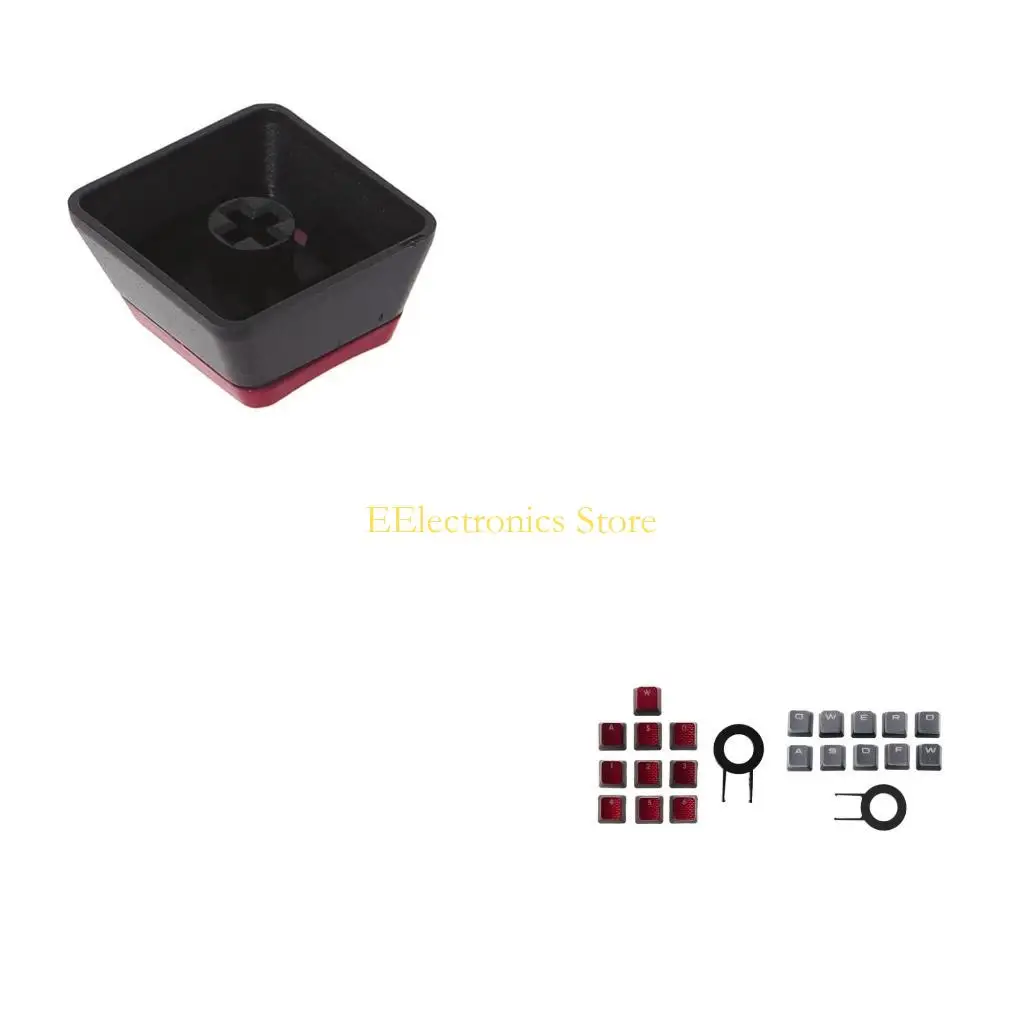 B03C 10PCS RGB OEM Keycaps for Corsair K70 K65 K95 G710 RGB STRAFE Mechanical Keyboard 10-key Keycap Set [1 2 3 4 5 6 WASD]