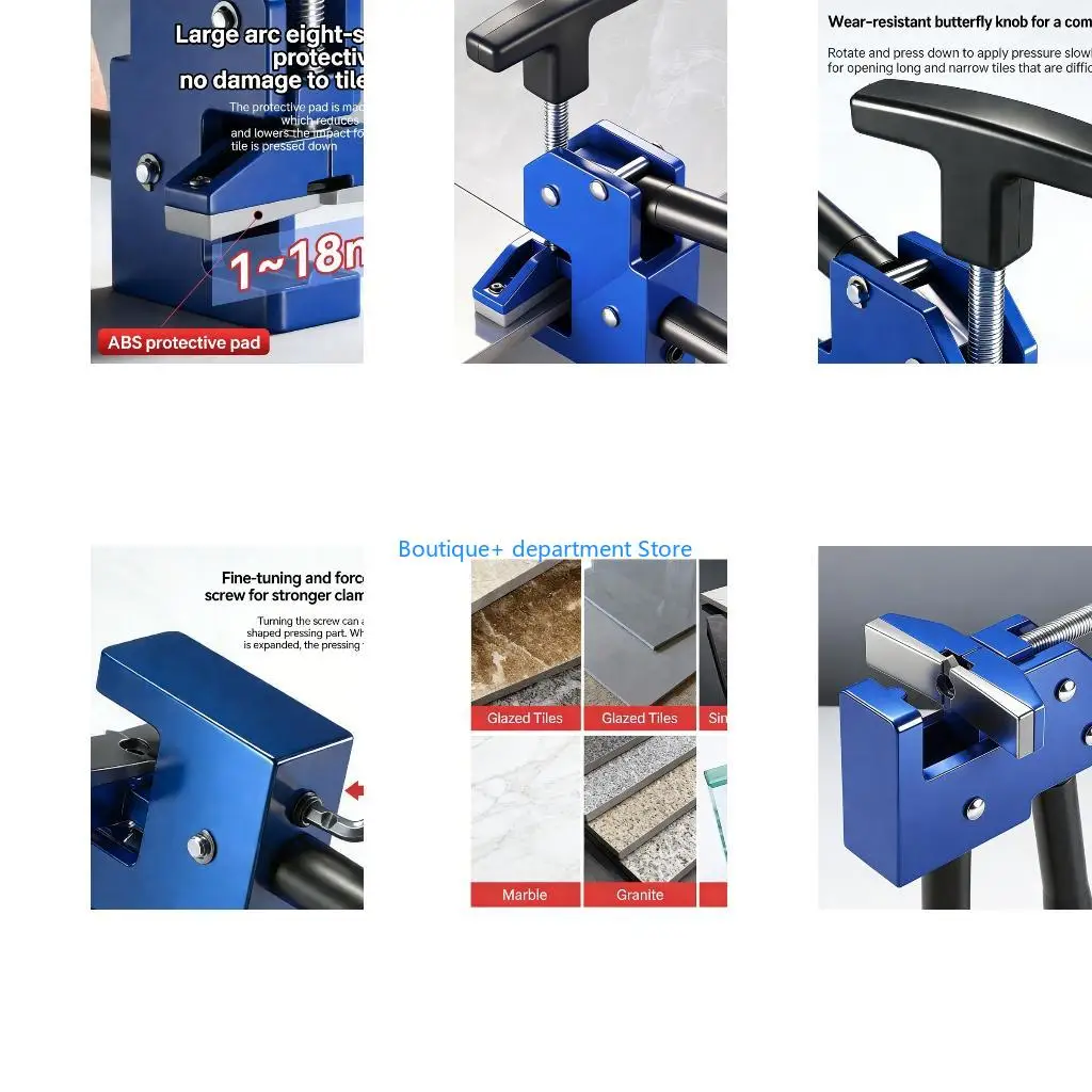 E1PD Ergonomic Handle Tile Cutter Tile Cutting Breaking Pliers For Smooth Operation And Sharpness Blade