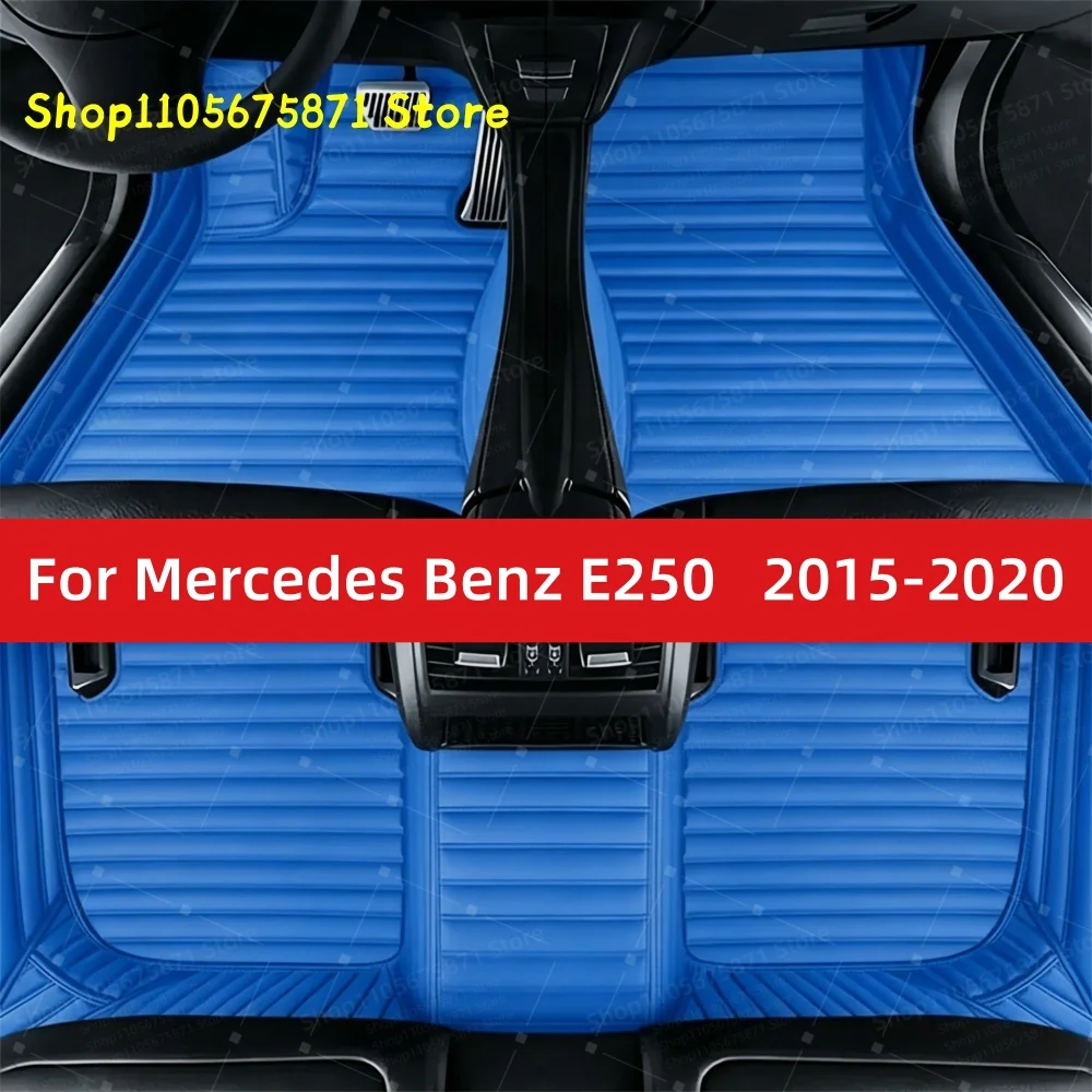 Custom Car Floor Mats Fit For Mercedes Benz E250 2020 2019 2018 2017 2016 2015 Car Mat Accessories Mats Carpets
