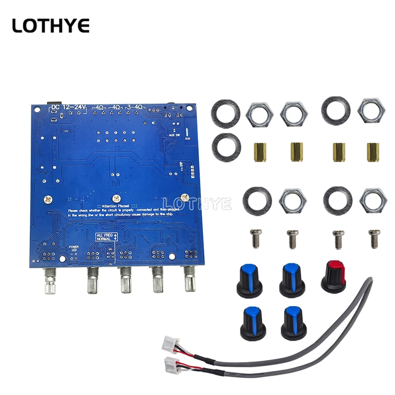 DC12V-24V 2*50W+100W TPA3116D2 Amplificador płyta wzmacniacza subwoofera TPA3116 2.1 kanał wysokiej mocy Bluetooth 5.0 Audio