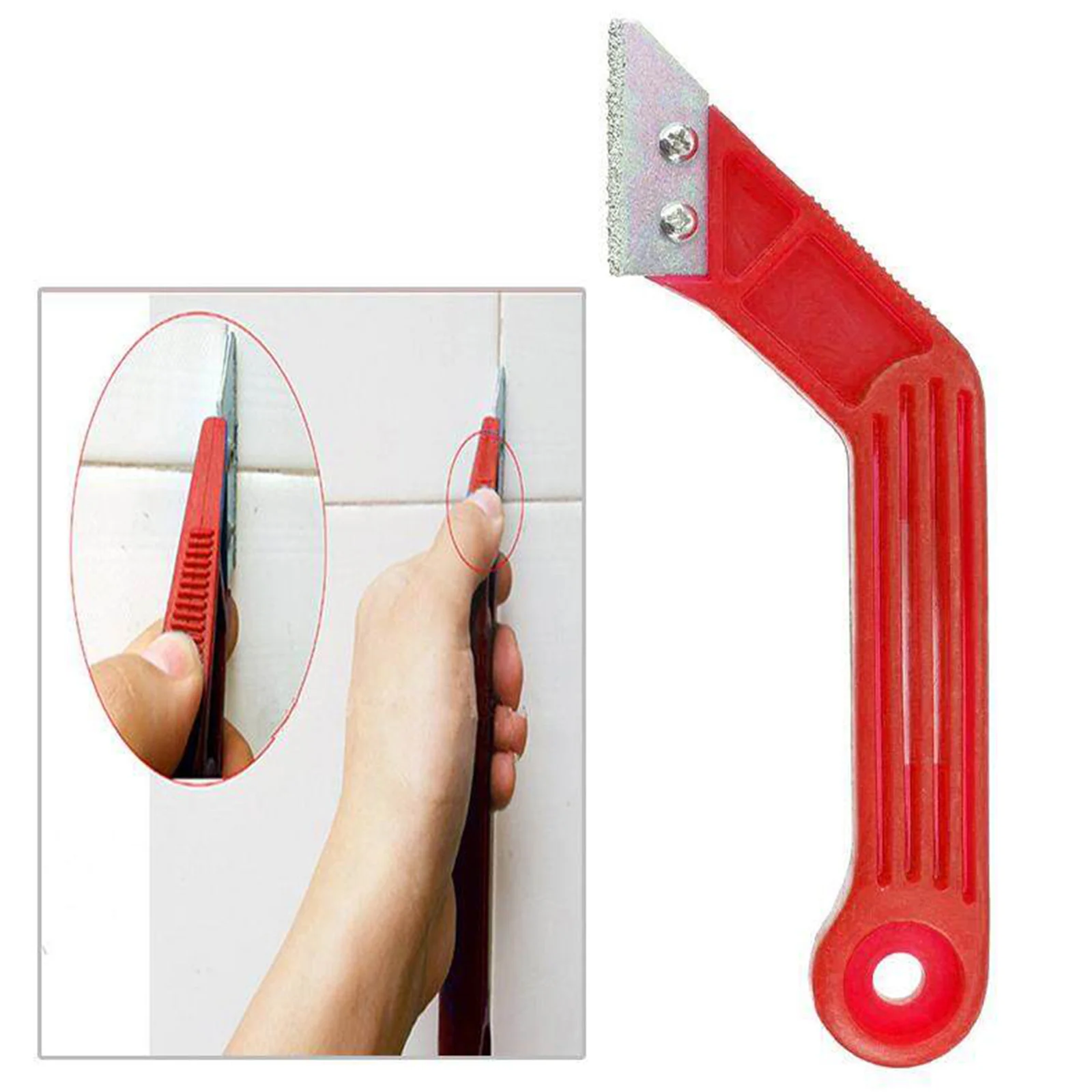 Upgrade Tungsten Carbide Knife Blade for Tile Gap Grout Cleaning Remover Wall Floor Tiles Cleaner Wallpaper Paint Scraper Tool