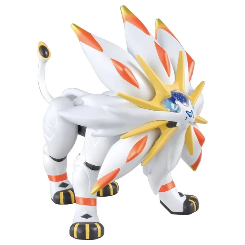 Bandai Original Pokémon Solgareo la bête du soleil décoration assemblage modèle figurine jouets pour garçons filles enfants cadeau
