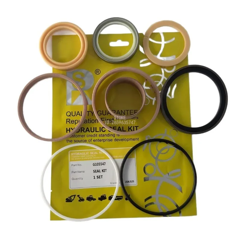 Suitable for Excavator G105547 Oil Seal Repair Kit, Excavator Boom Cylinder Seal Repair Kit