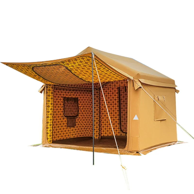 Large outdoor 3 * 6m waterproof large camping tent inflatable Middle East pipe tent