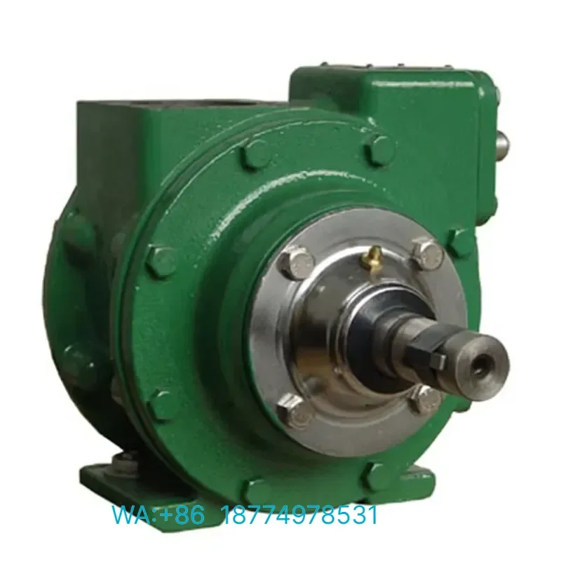 for Marine Aviation Oil Transfer Pump Rotary Vane Pump with Coupling Drive V-Belt Drive Motor