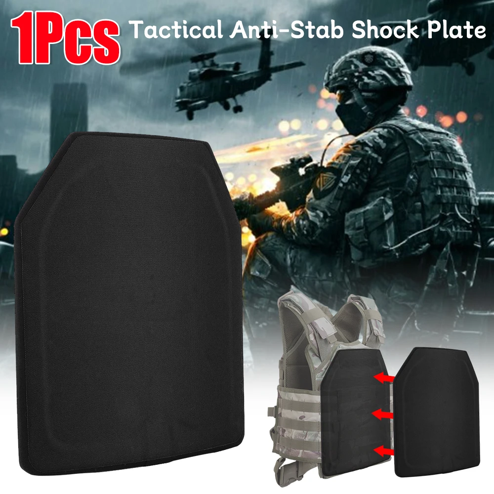 

1PCS PE/Ceramic/EVA Tactical Vest Inner Plate Anti-Stab Shock Plate Foam Protective Cushions for Airsoft Plate Carrier Gear New