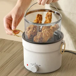 Electric Rice Pot Multicooker Hotpot Stew Heating Pan Noodles Eggs Soup Steamer Rice Cookers Cooking Pot for Home