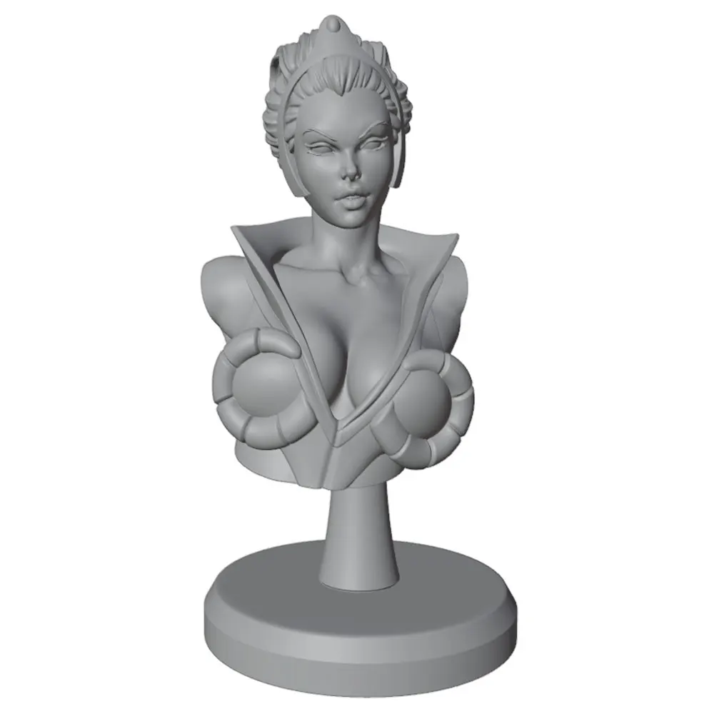 1/24/12/6 Desk ornament,NSFW,Sexy girl resin model kit, mini 3D printed gray figure statue, unpainted,unassembled