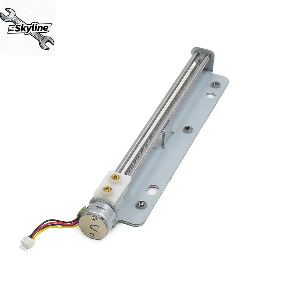 15mm Micro Linear Sliding Table Stepper Motor, 2-Phase 4-Wire Lead Screw Motor with 123mm Long Stroke