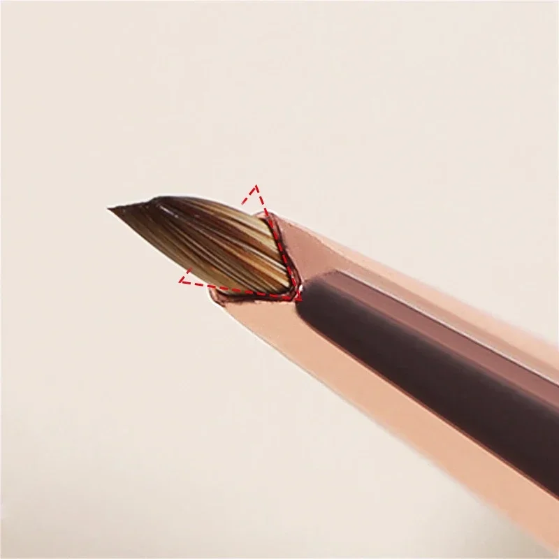 Triangular Painting Brush Nails Art Brush French Lines Stripes Grid Butterfly Flower Triangle Painting Pen Nails Manicure Tools