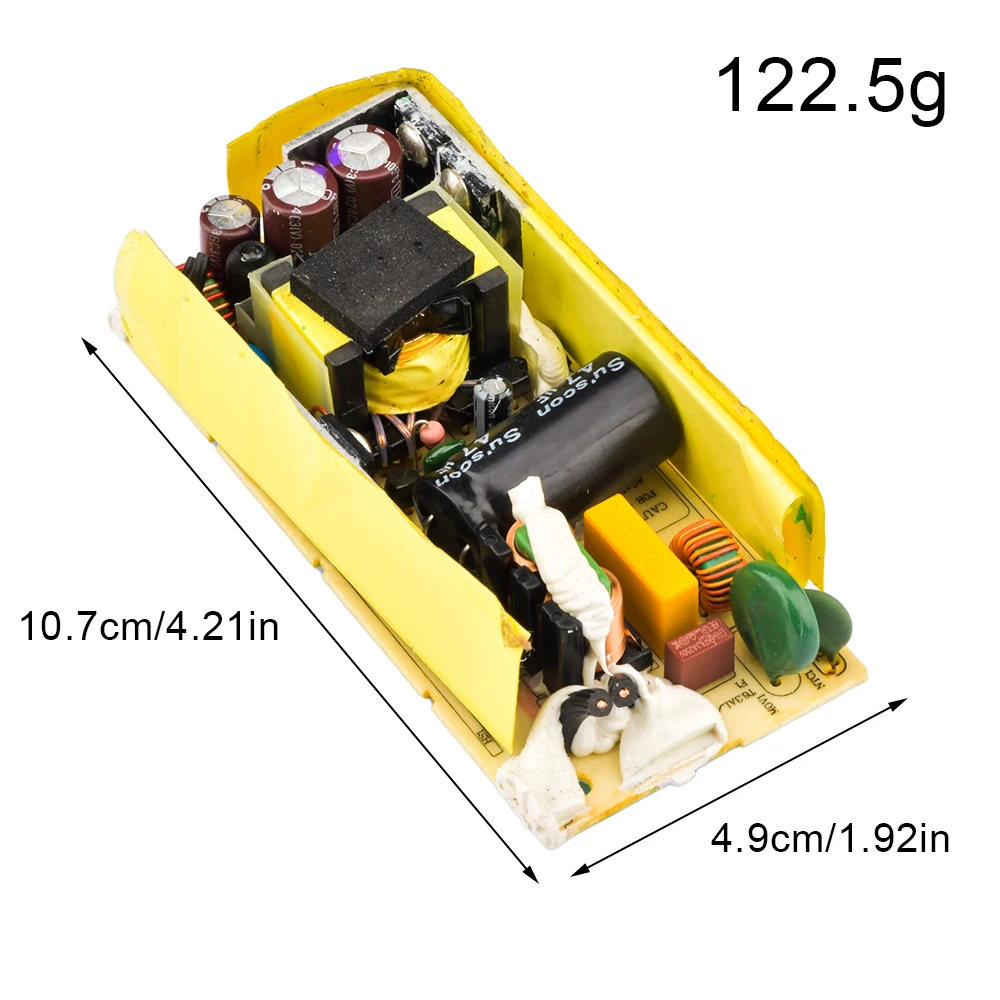 5000MA AC-DC 12V 5A Switching Power Supply โมดูลใช้สำหรับซ่อมแซมจอแสดงผล LCD สวิทชิ่งเพาเวอร์ซัพพลาย Bare Board Monitor โมดูล