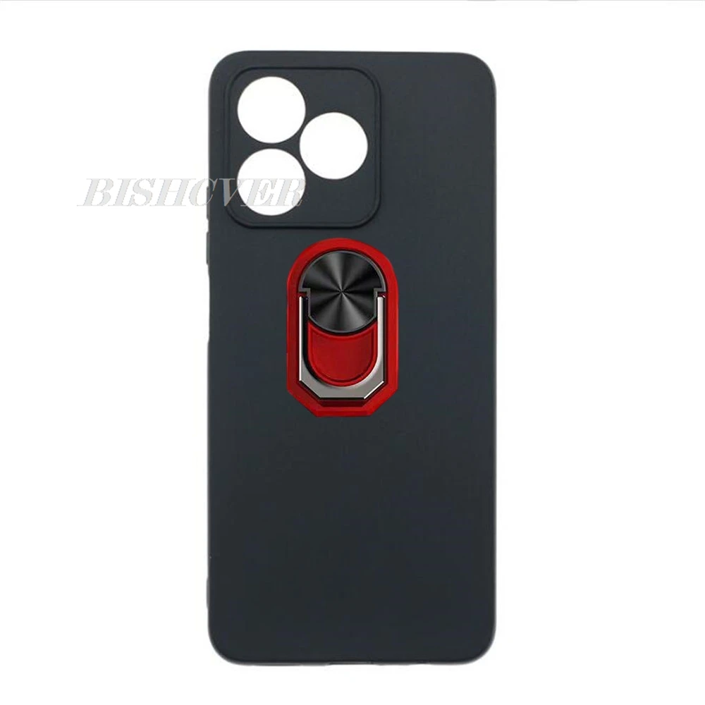 For Realme Note 50 C51 C53 Narzo N53 RMX3834 RMX3830 Back Ring Holder Bracket Phone Case phone TPU Soft Silicone Cover