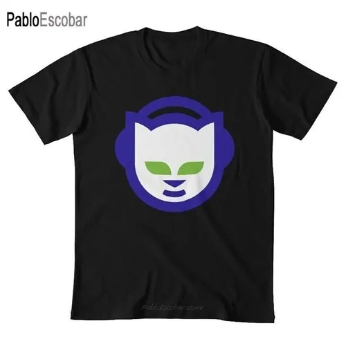 Men's T-Shirt Napster Internet Music Download Retro For Dj Club