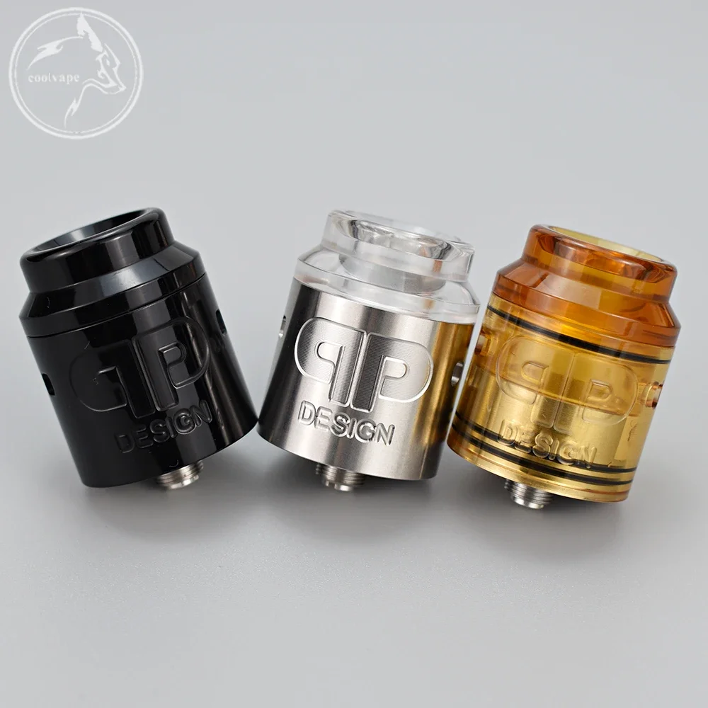 QP KALI V2 RDA 25mm PC PEI steel Material with Squonk BF PIN  Dual Coil Vape Tank 510 Electronic Cigarette Atomizer